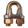 1-1/4" Golden U-Bolt® Forged Wire Rope Clamp   2907 0116