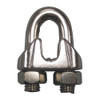 1/4" Stainless Wire Rope Clamp   2915 0016