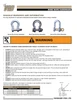 5/8" Stainless Screw Pin Anchor Shackle   3913 0040