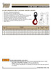 3/4" Grade 80 V-Line Alloy Steel Self Locking Swivel Hook   3969 00481