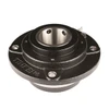 50mm Four Bolt Type-E Taper Roller Bearing Piloted Flange - Double Locking Collar  E-PF-TRB-50MM
