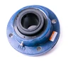 1-11/16" Timken QAFYP Round Shallow Pilot Flange Block - Concentric Shaft Collar - Triple Lip Nitrile Seals - Float  QAFYP09A111SEM