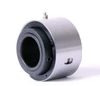 2-3/16" Timken QAMC Cartridge Bearing Block - Concentric Shaft Collar - Double Lip Nitrile Seals - Float  QAMC11A203SEB