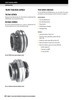 1-3/4" Timken DV Replacement Bearing & Seal Kit - Taper Lock Adapter - Double Lip Nitrile Seals  DV112KITSB