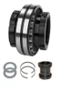 80mm Timken QVV Replacement Bearing & Seal Kit - Double V-Lock® - Triple Lip Viton Seals  QVV080-20KITSN
