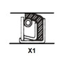 3.50" (88.9mm) Inch Metal Single Lip Leather Oil Seal  34890 X1 L