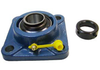 1" Industrial Eccentric Locking Collar Flange Block Assembly   RCJ1