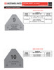 10 Pack Sickle Sections  CUT05051-10