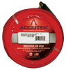 3/8" x 25' Male NPT Red Superflex Air Hose Assembly   GL6RED-25C