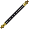 3/8 x 34" Black Rubber DOT SAE J1402 Air Brake Hose Assembly  HAB-6-34CLSC