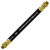 3/8 x 48" Black Rubber DOT SAE J1402 Air Brake Hose Assembly  HAB-6-48C-LSW