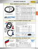 3/8" x 15' Black Rubber DOT SAE J1402 Air Brake Hose Assembly w/Blue Grip, Spring Guard & Glad Hand  HABBLU-15GGSG-GH