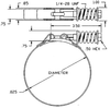 3.56 - 3.87" H/D Flex Seal T-Bolt Clamp - S/S Band - Ferrous Bolt  HC19-375