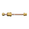 1/4 x 36" Copper Tube - Brass Male Short Nose POL (CGA510) - Male NPT Pigtail  CP-2436