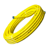3/4" x 100' GAS-FLO® Yellow Coated Corrugated Stainless Steel Tube  GF-CSST-12-100