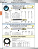 3/8 x 144" Female 45° SAE -  QD Nipple/Coupler - Type I Nitrile Rubber Natural Gas Hose Assembly w/Plug & Cap  I6C144FS6QDPC