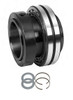 80mm Timken QA Replacement Bearing & Seal Kit - Concentric Shaft Collar - Triple Lip Nitrile Seals  QA080KITSM