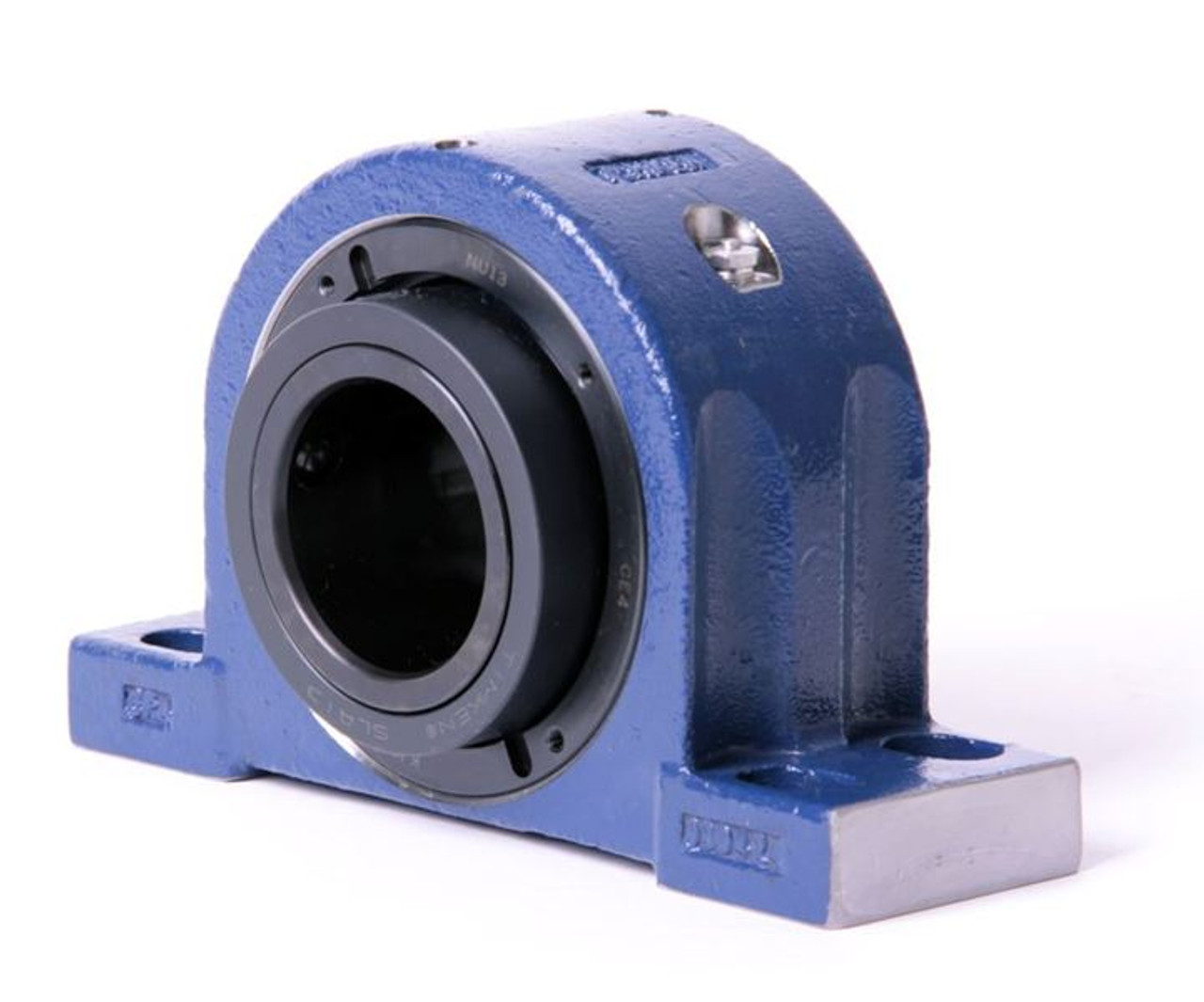 90mm Timken QAAPX Four Bolt Pillow Block - Two Concentric Shaft Collars - Double Lip Nitrile Seals - Fixed  QAAPX18A090SB