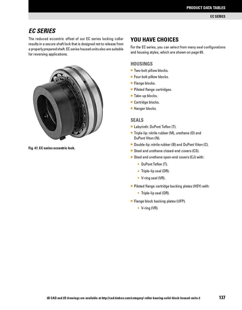 150mm Timken QM Replacement Bearing & Seal Kit - Eccentric Locking Collar - Teflon Labyrinth Seals  QM150KITST