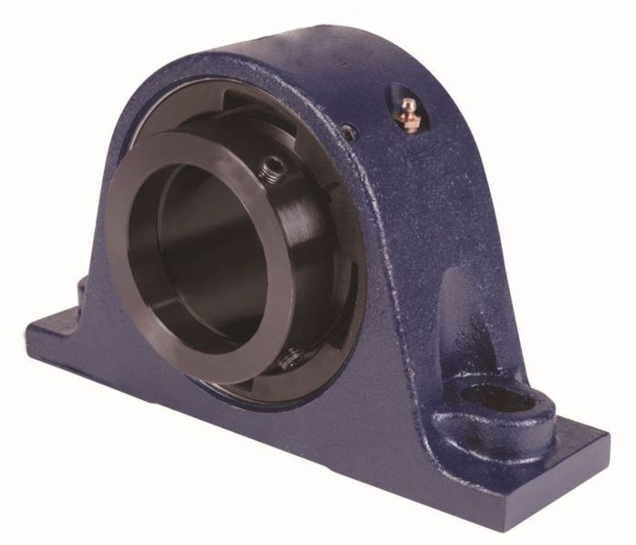 4-1/2" Timken QMSN Two Bolt Pillow Block - Eccentric Locking Collar - Triple Lip Viton Seals - Fixed  QMSN22J408SN