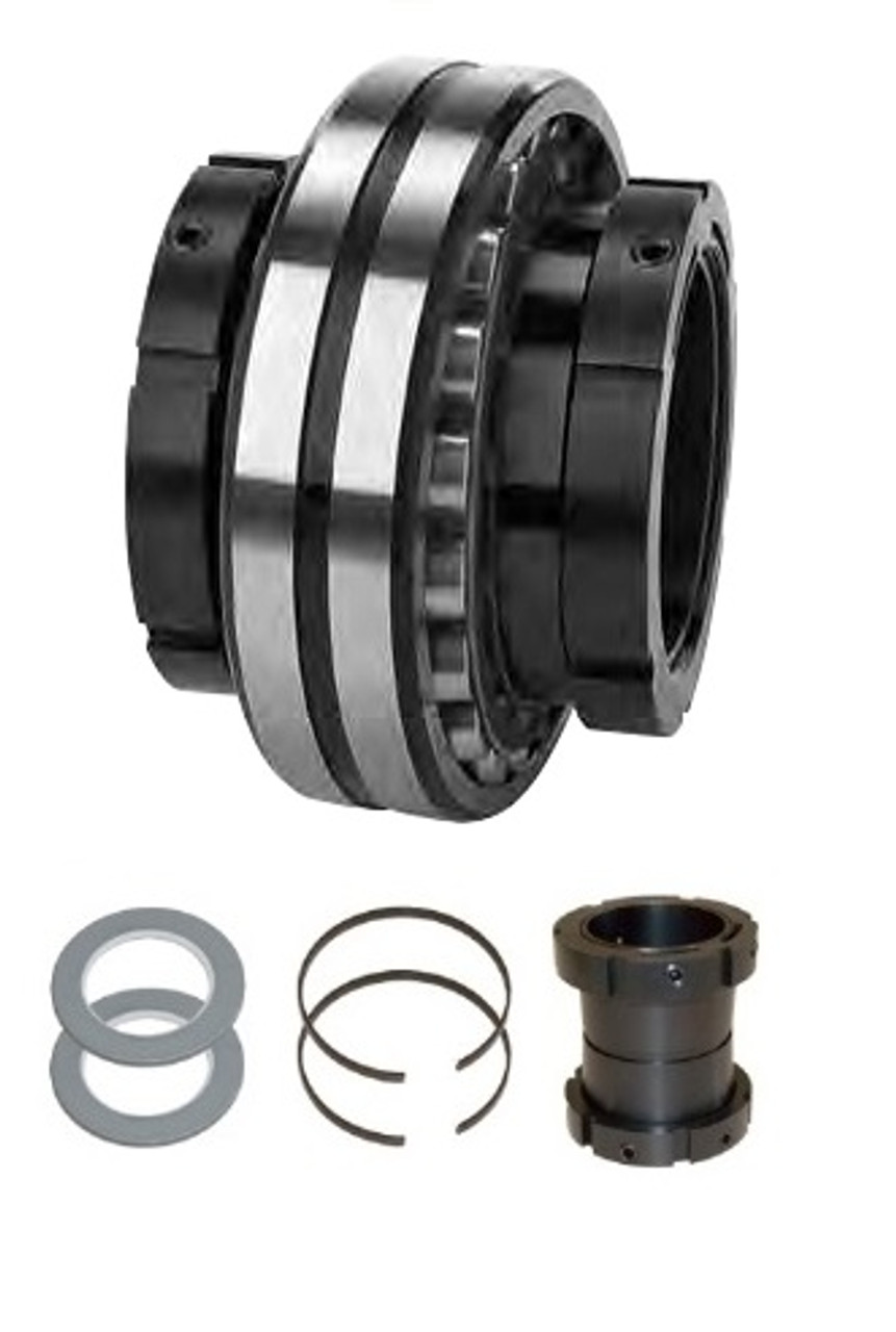 100mm Timken QVV Replacement Bearing & Seal Kit - Double V-Lock® - Double Lip Nitrile Seals  QVV100-22KITSB