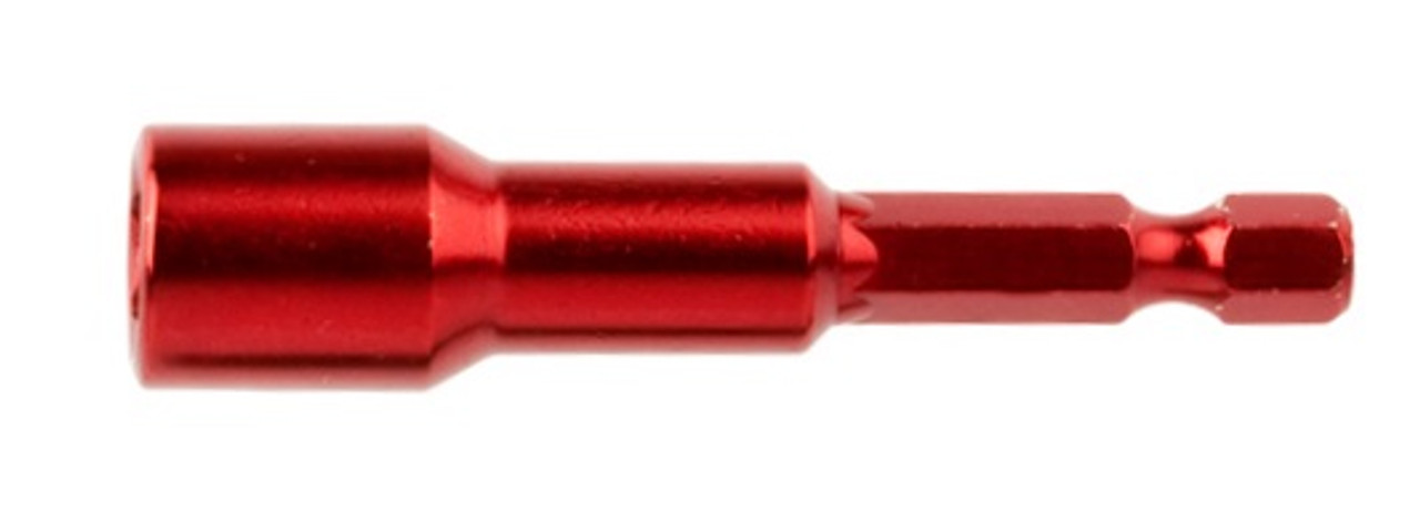 Deep Magnetic Nut Driver Power Bit 3/8 x 2-1/2" Red  73212