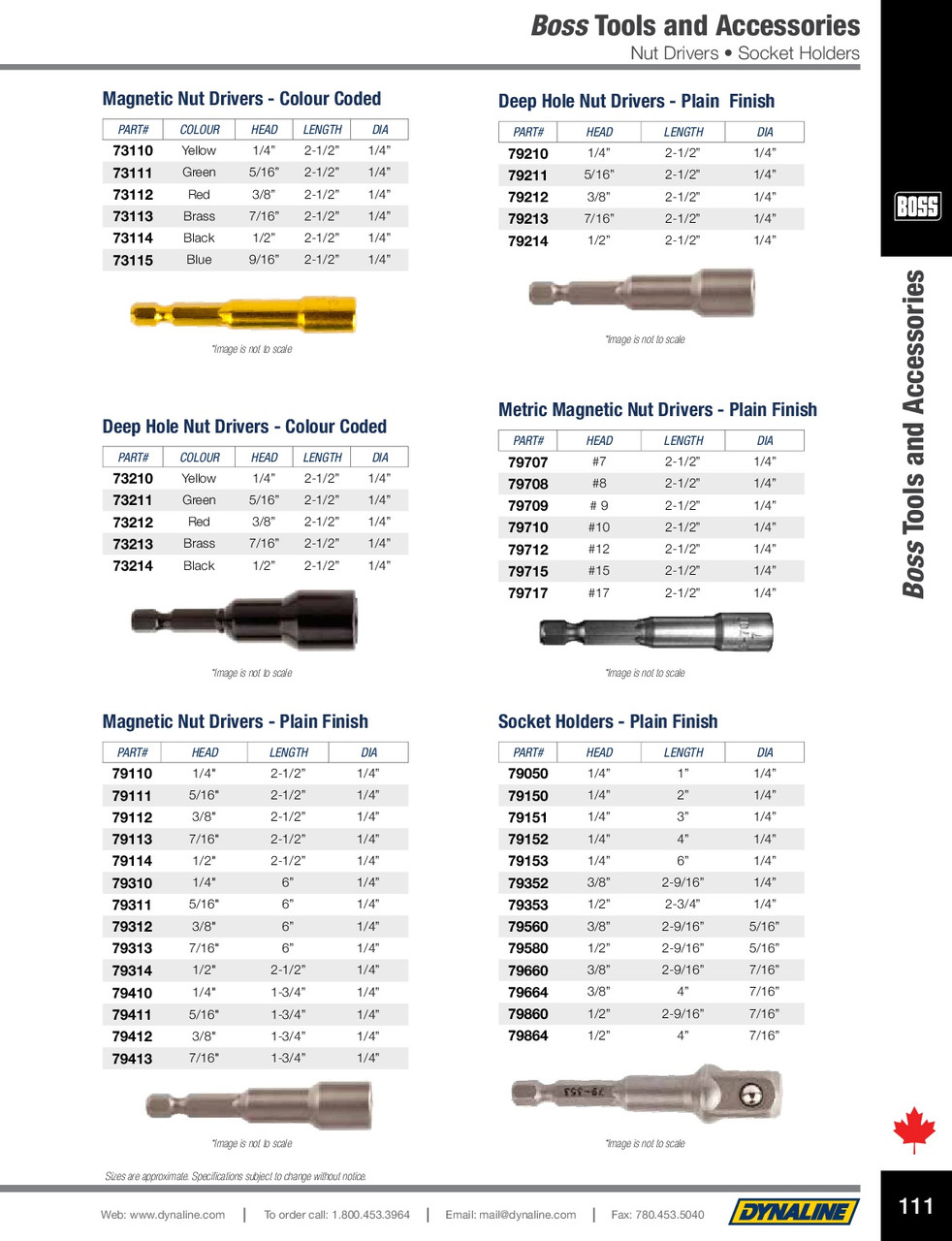 Socket Holder Insert Bit 1/4 Dr. x 1"  79050