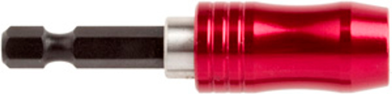 Red Quick Lock Magnetic Power Bit Holder 1/4"x 2-1/2"   79262