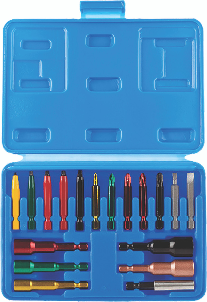 18 Pc. Assorted Power Bit Driver Bit Set  721386