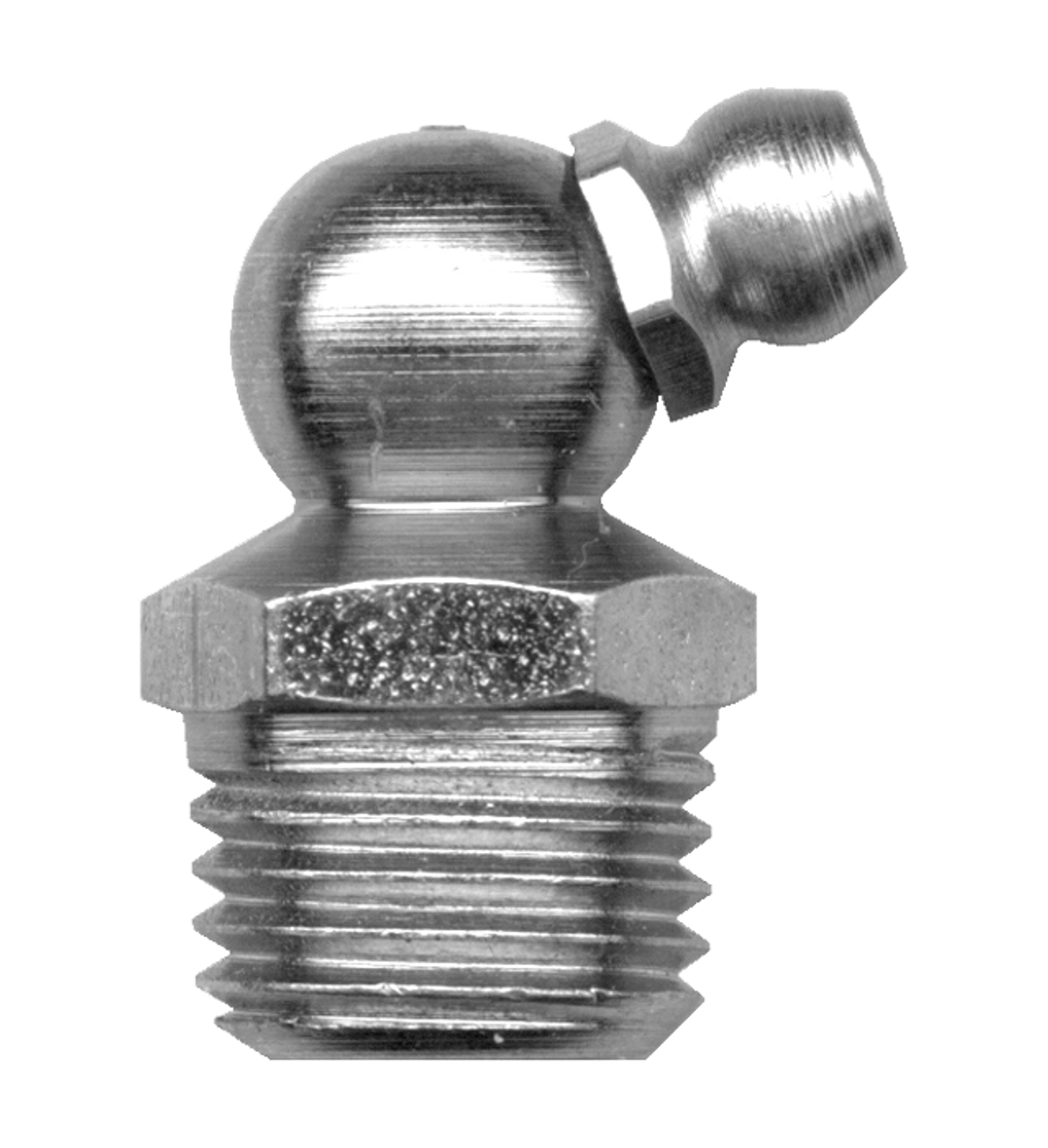 1/4-18" x .96" Steel Male NPT 65° Grease Nipple  GN-629