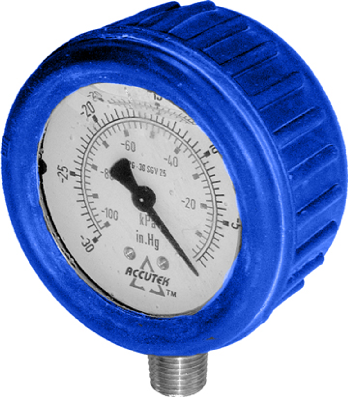 2-1/2" Blue Rubber Protective Pressure Gauge Cover  PG-RC25