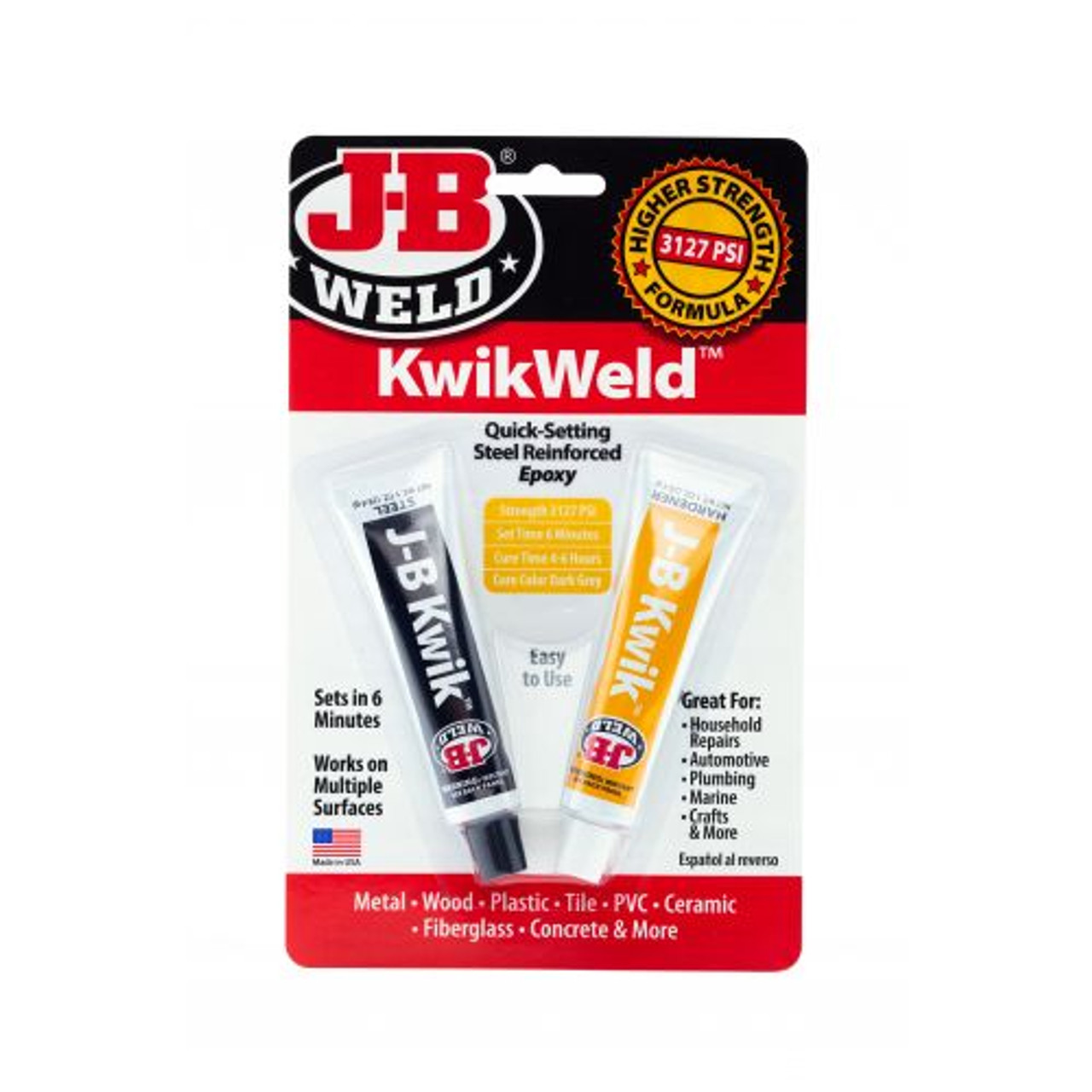 KwikWeld  Two Part Cold Weld Epoxy 2oz   8276CAN