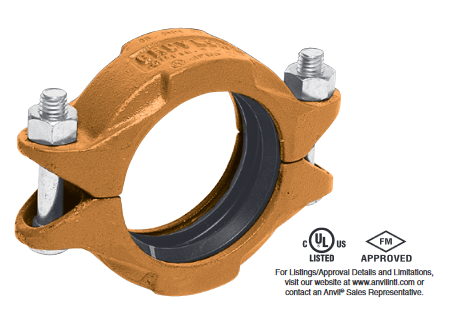 Fig. 7000 Lightweight Flexible Coupling 5 1/4" O.D