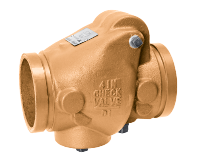 Series 7800 Gruvlok Check Valve Prairie Bearing & Bolt