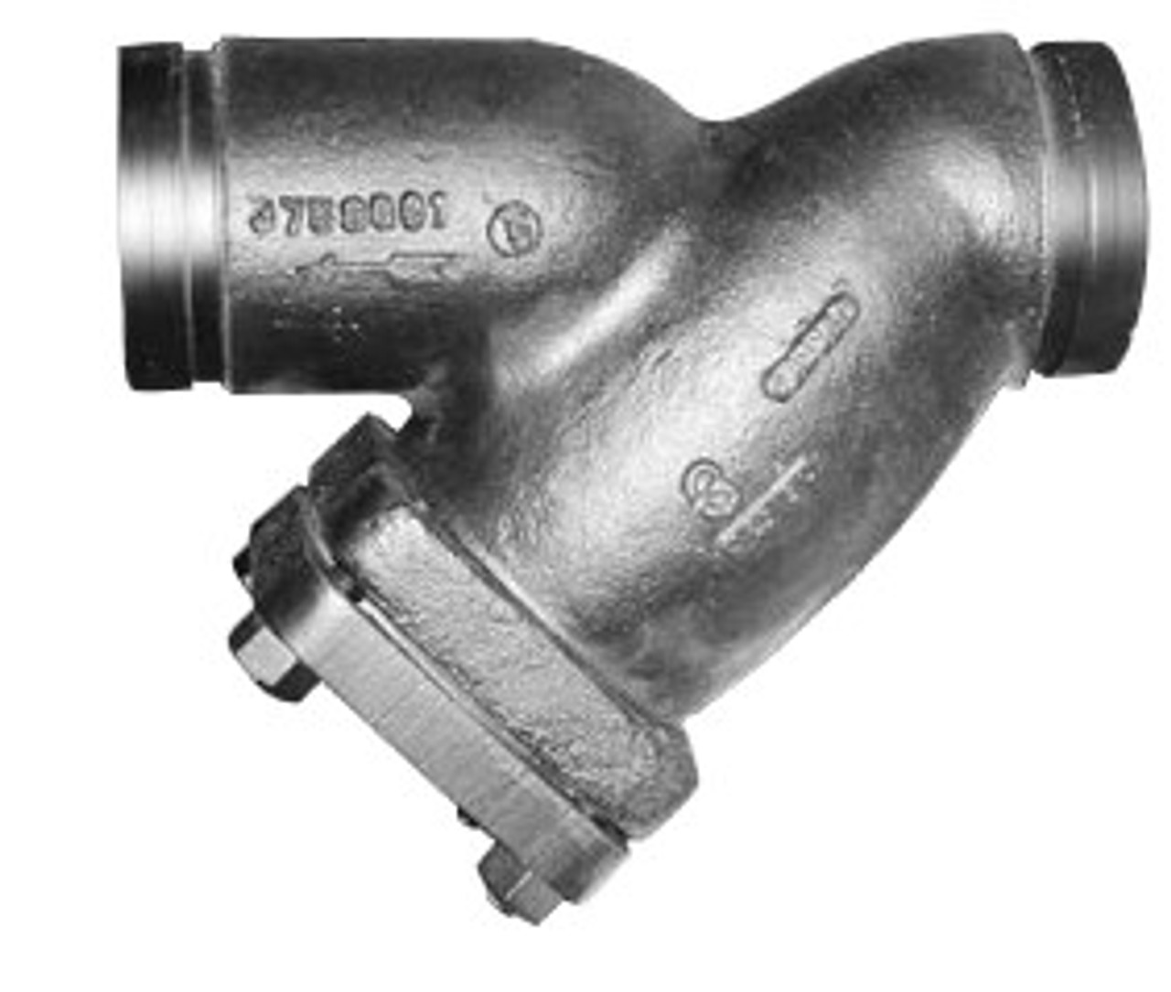 Model 758G Grooved-End Wye Strainer 2-1/2