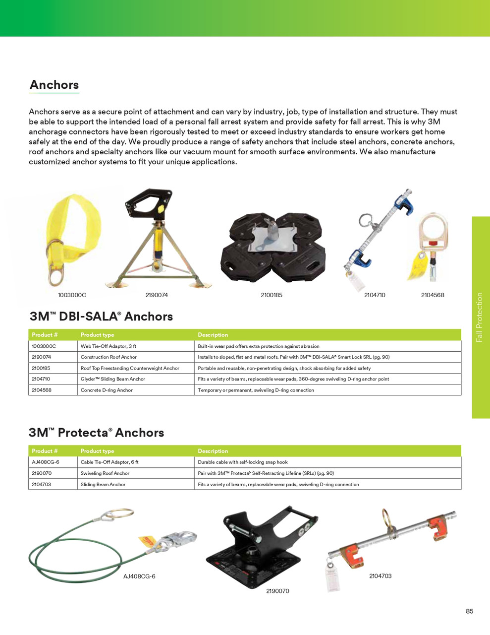 DBI-SALA® Tie-Off Adaptor 3'  1003000C