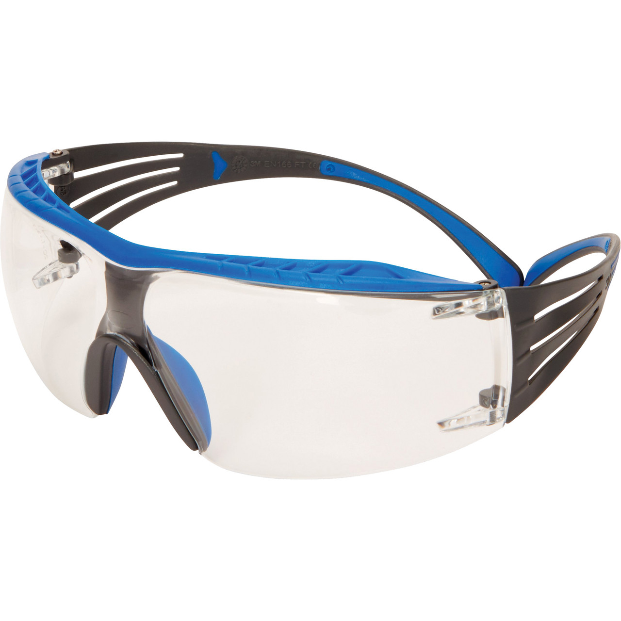 Securefit® Scotchgard® 400X Series Safety Glasses w/Clear Lens  SF401XSGAF-BLU