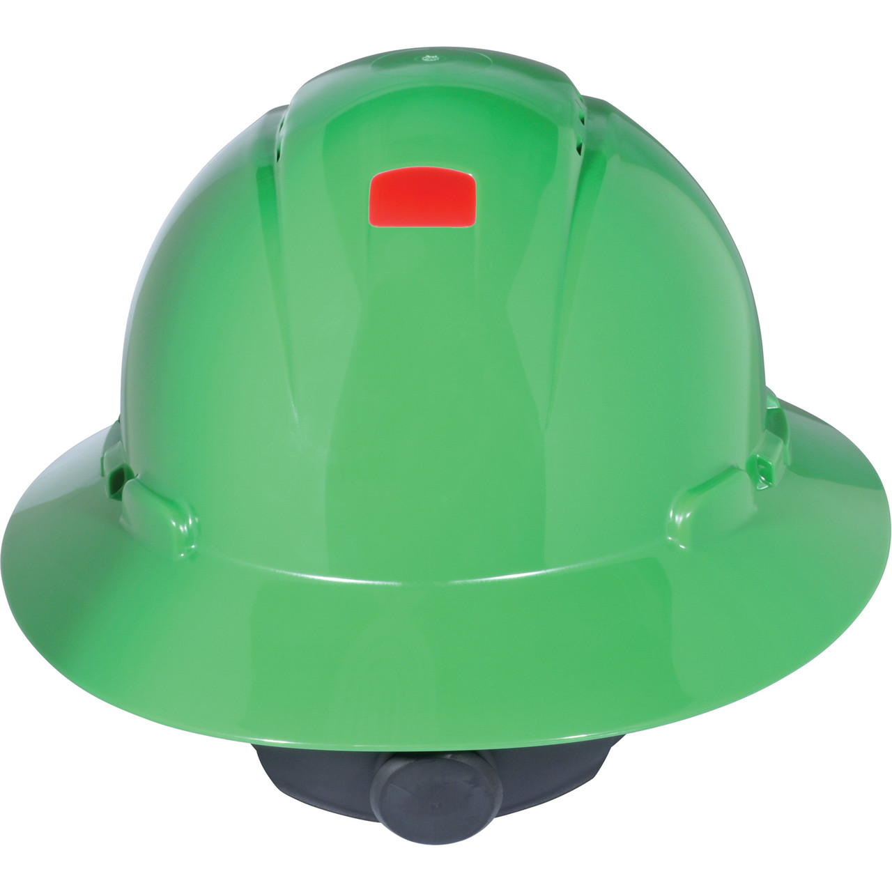 Vented Full Brim Style Hard Hat w/Uvicator Sensor, Ratchet  H-804V-UV