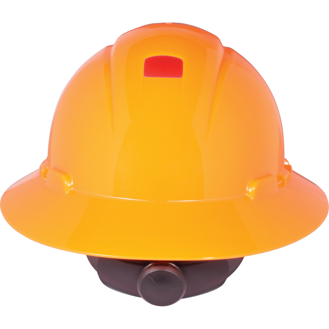 Unvented Full Brim Style Hard Hat w/Uvicator Sensor, Ratchet  H-807R-UV