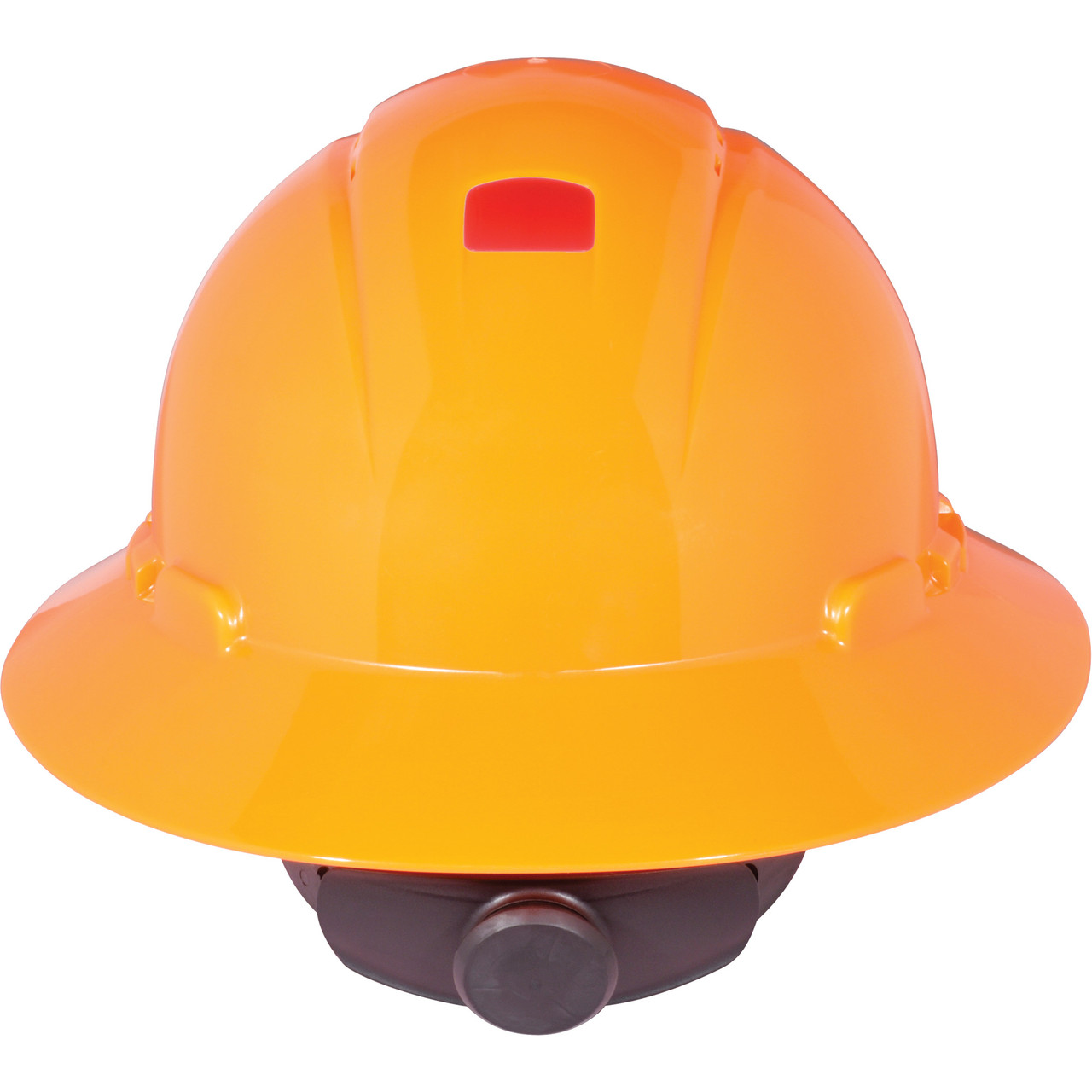 Vented Full Brim Style Hard Hat w/Uvicator Sensor, Ratchet  H-807V-UV