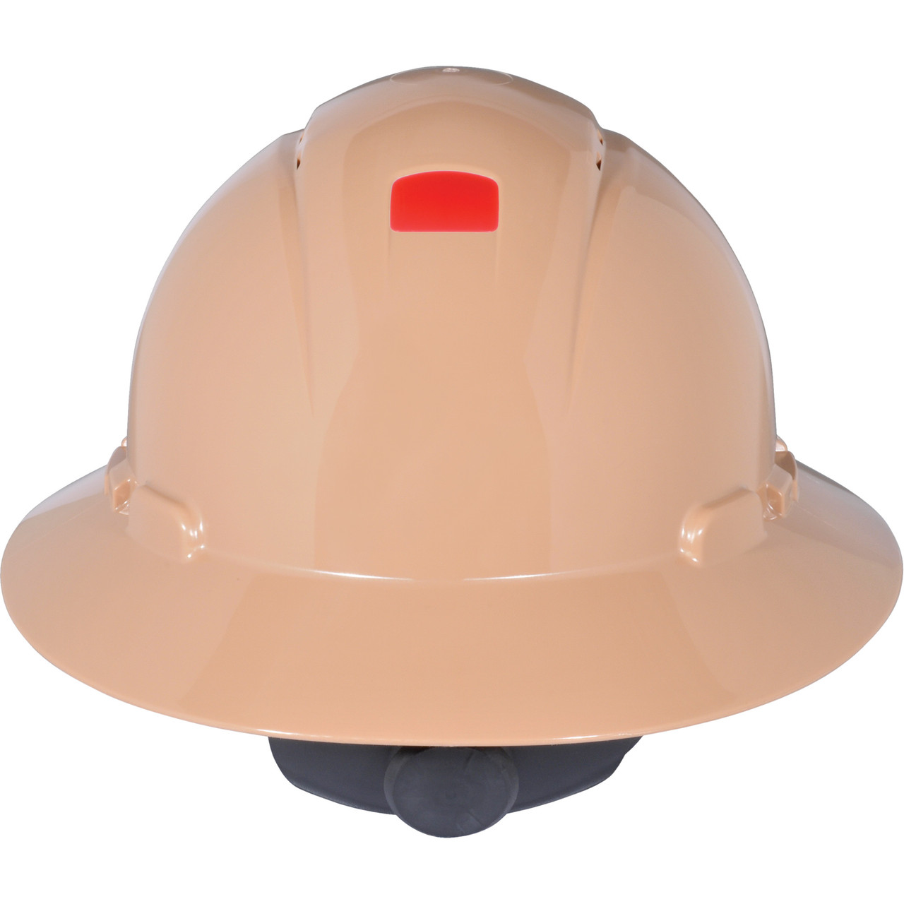 Unvented Full Brim Style Hard Hat w/Uvicator Sensor, Ratchet  H-811R-UV