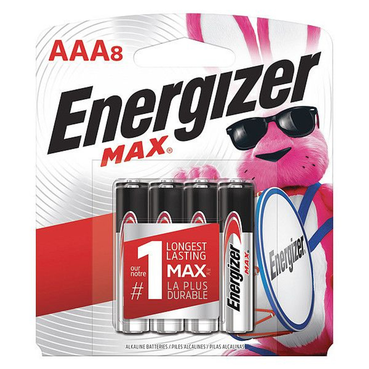 AAA 1.5V MAX® Alkaline Battery (8/pk)    E92MP-8