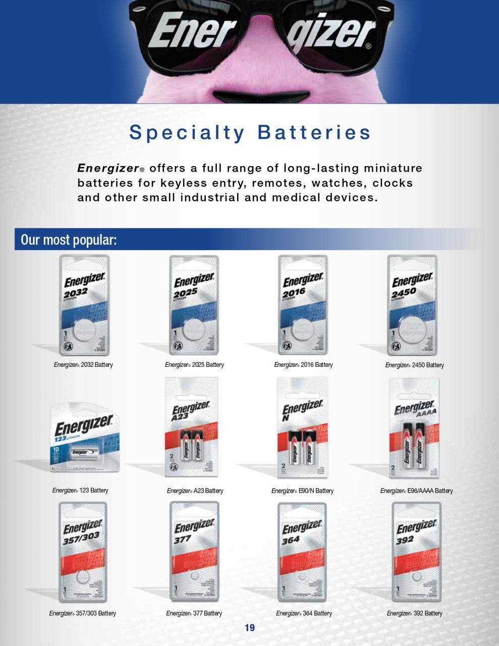 2016 3.0V Lithium Coin Battery (2/pk)    2016BP-2N