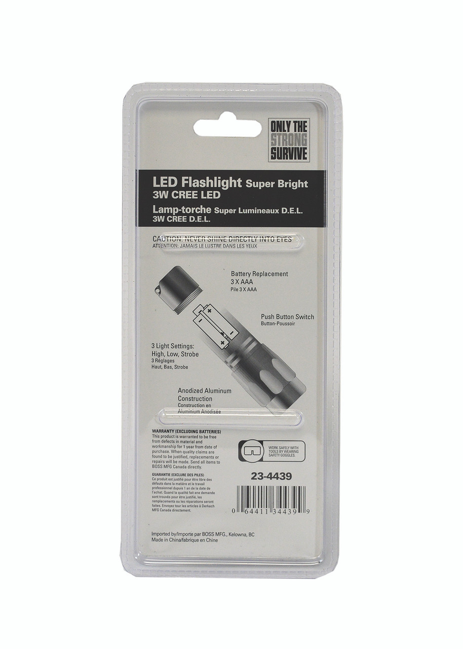 3W Cree® LED Focusing Flashlight  234439