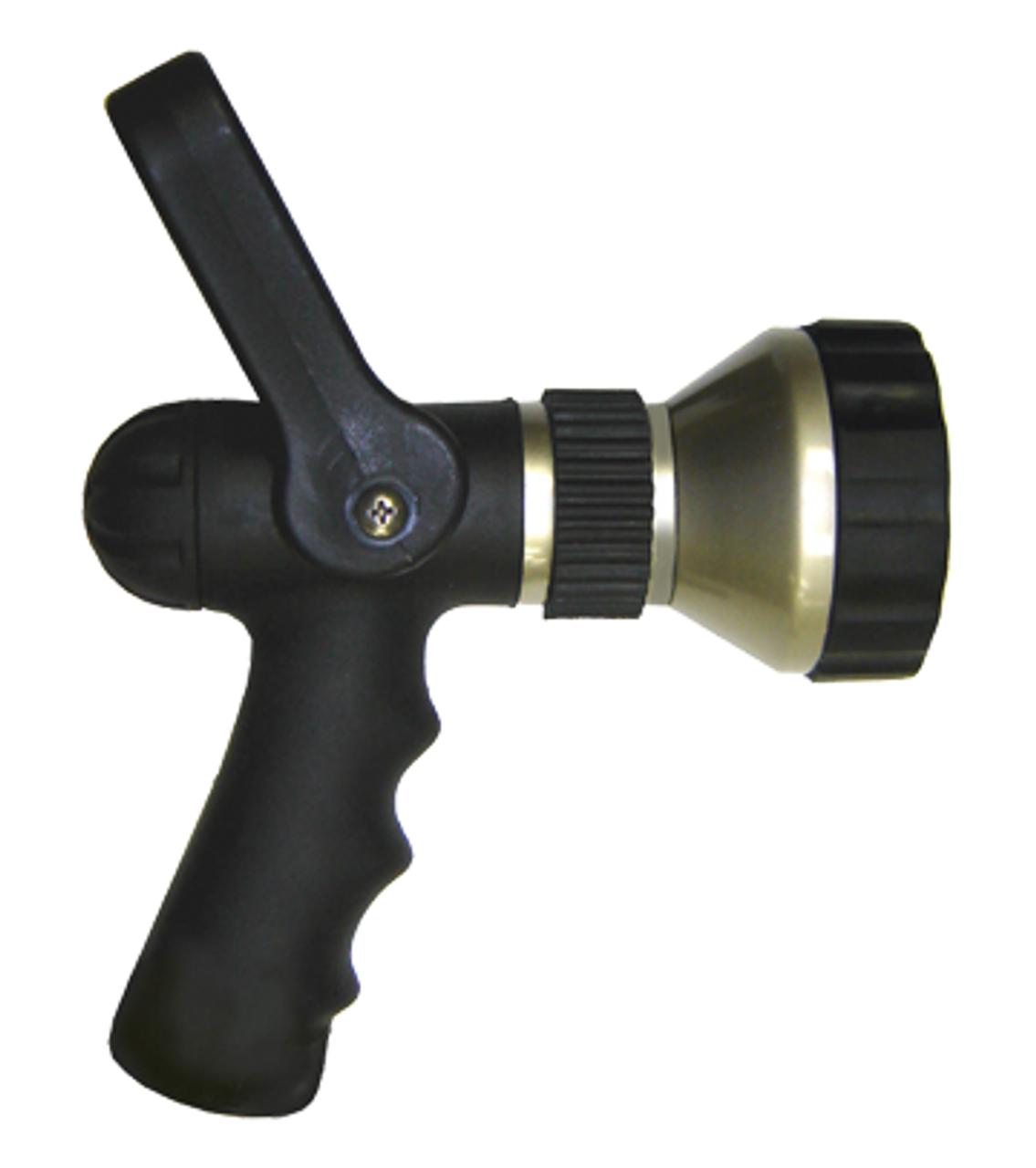 3/4"-11.5 Pistol Grip 10-Pattern Water Hose Spray Nozzel  GHN10