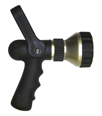 3/4"-11.5 Pistol Grip 10-Pattern Water Hose Spray Nozzel  GHN10