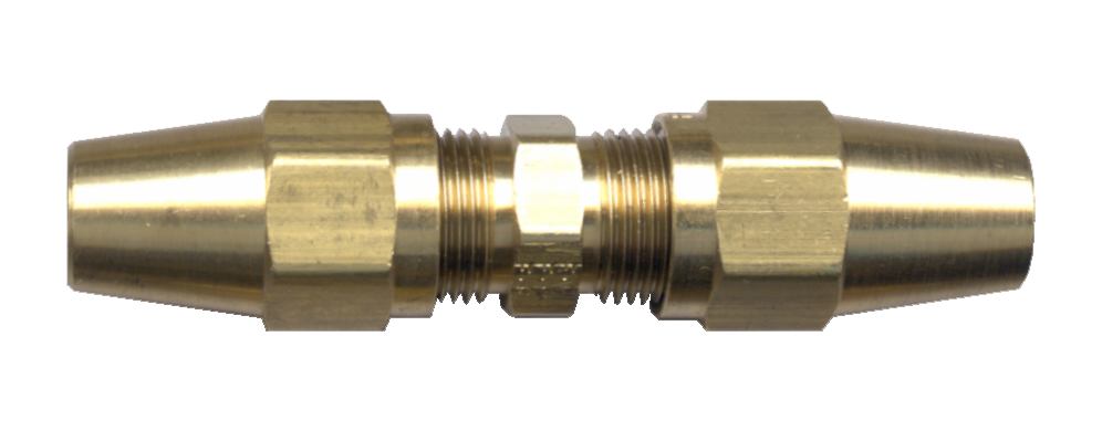1/2" Brass DOT Metal Line Compression Union  1162-8