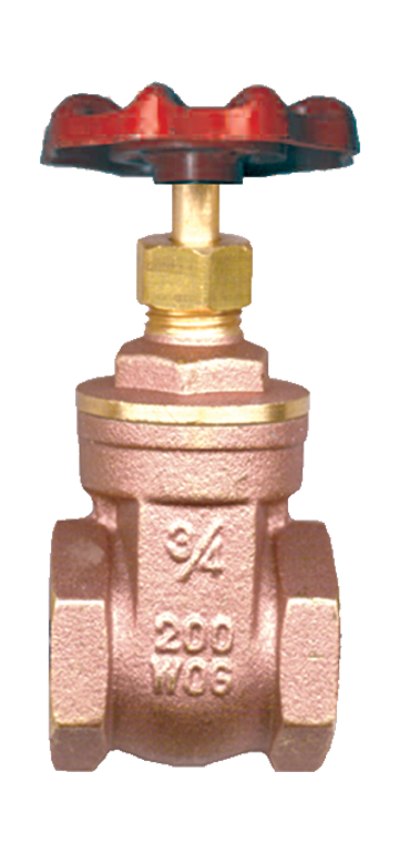 2" Bronze Female NPT Gate Valve  217-M