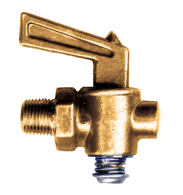 3/8" Brass Male NPT - Drain Cock  241-C