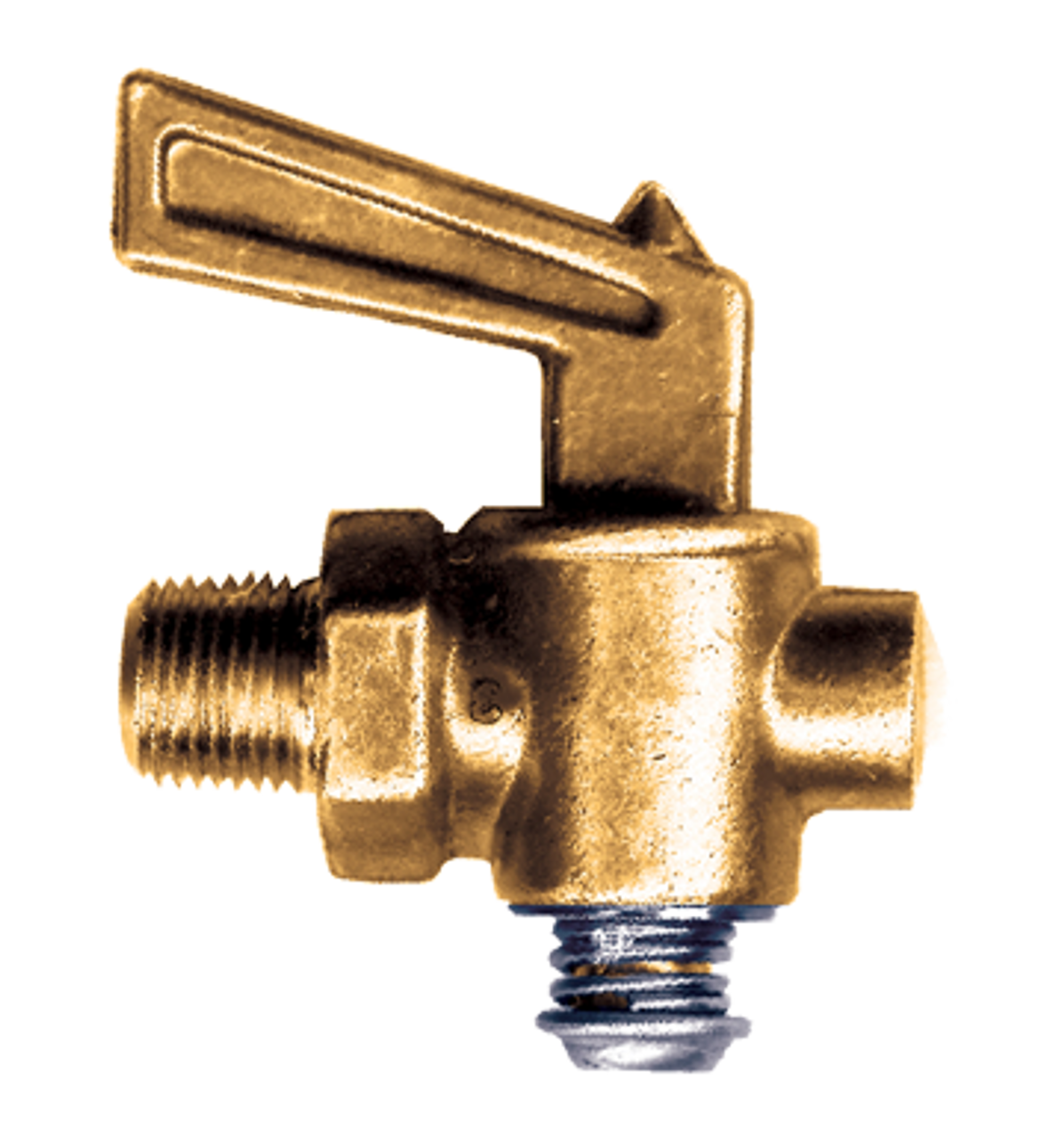 1/4" Brass Male NPT - Drain Cock  241HP-B